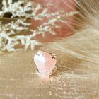 Bague Arc Cristal de quartz Rose naturel (Brésil) 