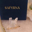 Pendentif cristal de quartz  Aurora (Bresil) 