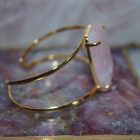 Bracelet Cristal de quartz Rose naturel (Brésil) 
