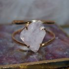 Bracelet Cristal de quartz Rose naturel (Brésil) 