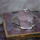 Bracelet Cristal de quartz Rose naturel (Brésil) 