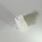 Bague coffre de cristal de quartz clair naturel (brésil)