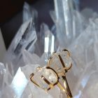 Duo Cristal de quartz clair