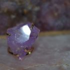 Bague Arc de Cristal Améthyste Facette