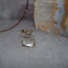 Bague Arc de Sitrine facette