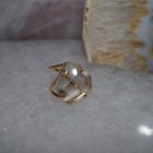 Bague Arc de Sitrine facette