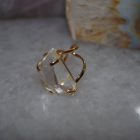 Bague Arc de Sitrine facette