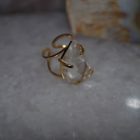 Bague Arc de Sitrine facette